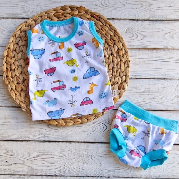 Комплект Baby белый, мультиколор