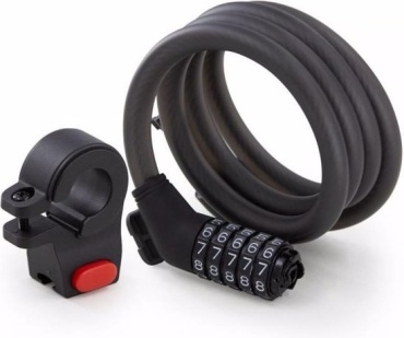 Замок Ninebot с паролем - 5-значный код. Плетеная сталь.