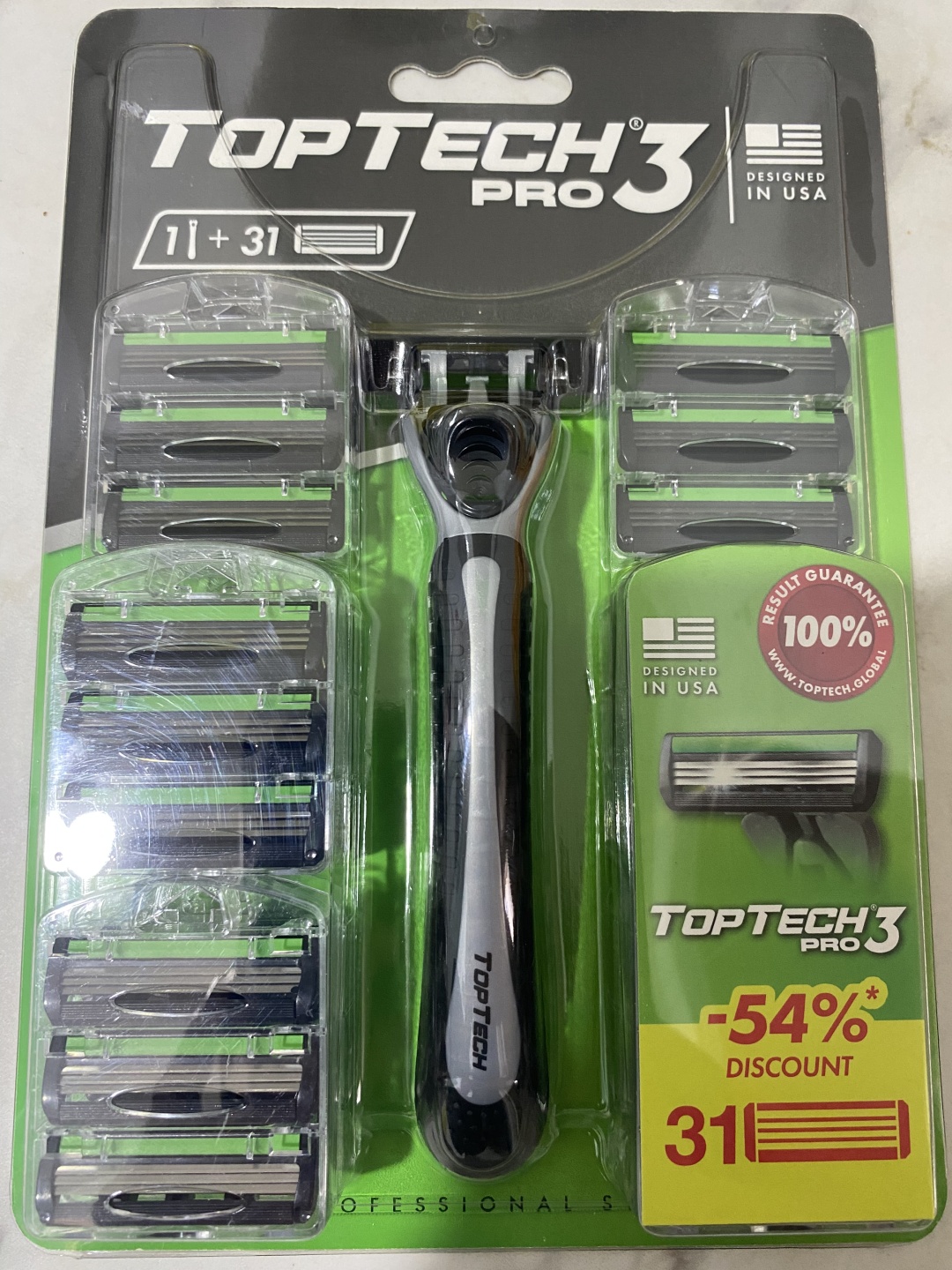 TopTech Professional сменные кассеты 31 шт