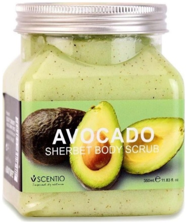 WOKALI скраб Avocado для тела 350 мл