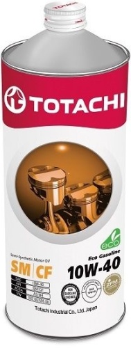 Полусинтетическое Totachi Eco Gasoline 10W-40 1 л