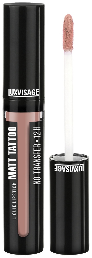 Купить LUXVISAGE Matt Tattoo No Transfer жидкая помада бежевый №121 в ...