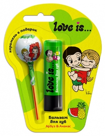 Love is бальзам Арбуз & Ананас 4.2 г