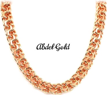 Abdel Gold 123111 длина 55 см, вес 5 г золото, плетение бисмарк