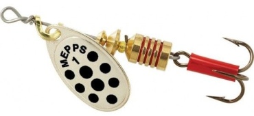 Блесна Mepps Блесна AGLIA PTS NOIRS AG №1 3,5гр, 50957 1 шт