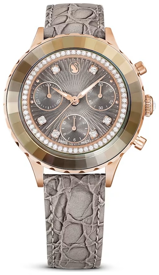 Кварцевые Swarovski OCTEA CHRONO:LS GRY//PRO нержавеющая сталь