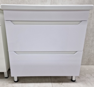 Тумба с раковиной PICANTO Маноко 60 Сома, 60x85x45 см, белый