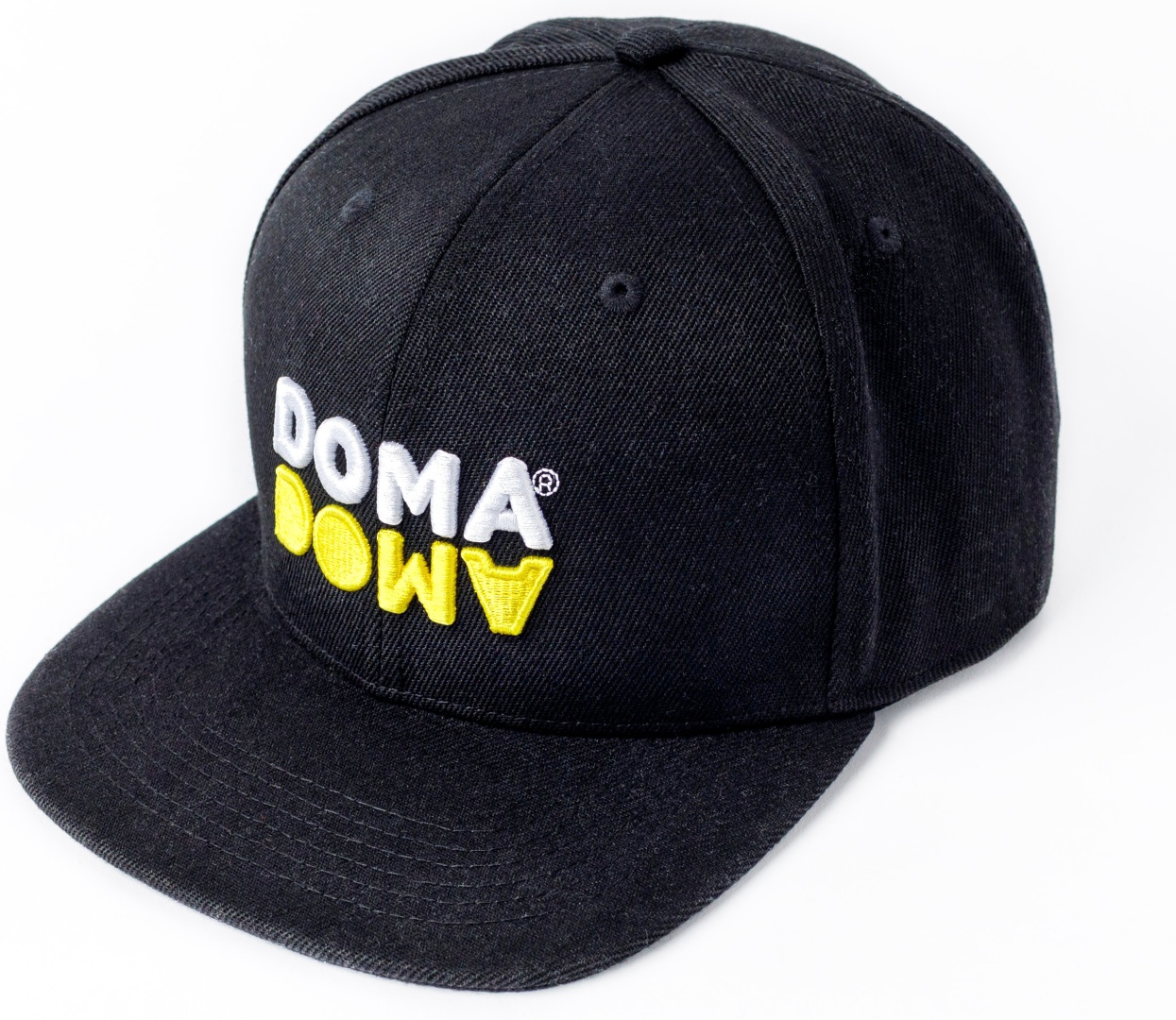Кепка Doma Doma размер 58, 60, черный, желтый