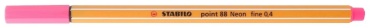 Ручка капиллярная STABILO 88/056 1 шт, цвет чернил розовый