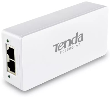 Tenda PoE инжектор POE30G-AT 1 шт, пластик