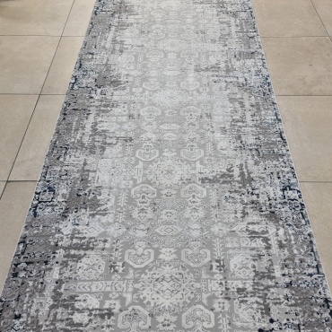 Ковровая дорожка Linea Hali короткий ворс, хлопок, полиэстер, 79 см x 2.5 м