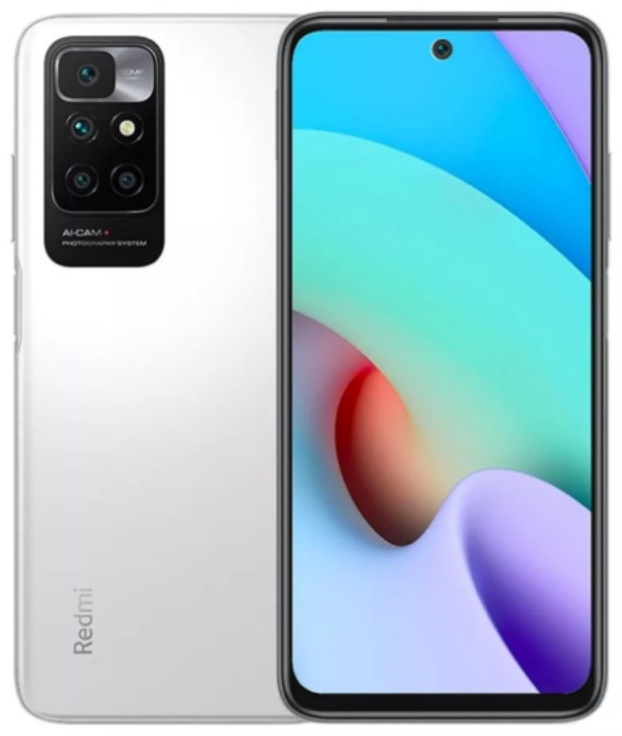 Смартфон Xiaomi Redmi 10 4 ГБ/128 ГБ белый