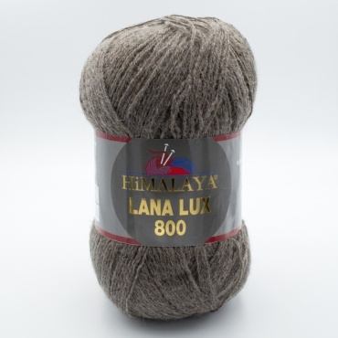 Моток Himalaya Himalaya LANA LUX 800 74632 серо-коричневый 800 м 100 г