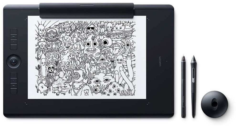 Графический планшет Wacom Intuos Pro Large Paper Edition R/N PTH-860P-N черный