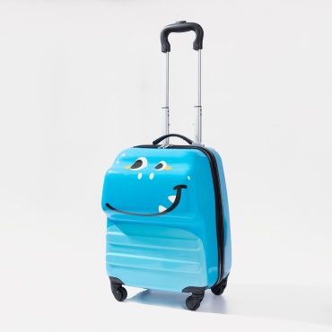 Чемодан Wau 7503221 ABS-пластик 18 л голубой