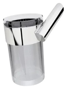 Saniplast стакан 4FSR304060 1 шт, стекло, металл
