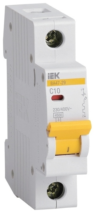 IEK ВА47-29 1ф 10А 12/144