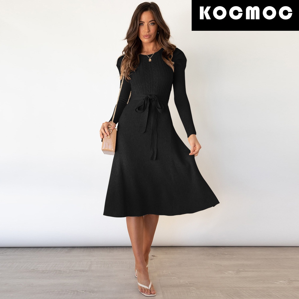 Повседневное платье KOCMOC черный