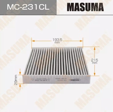 MASUMA салонный фильтр MC-231CL