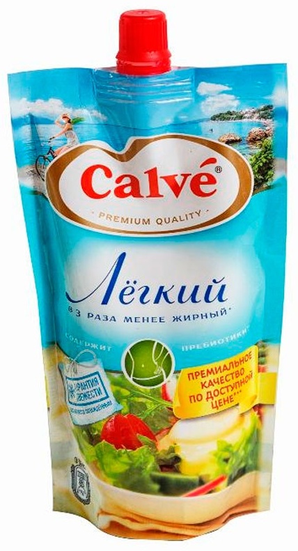 Майонез Calve легкий 20% 230 г