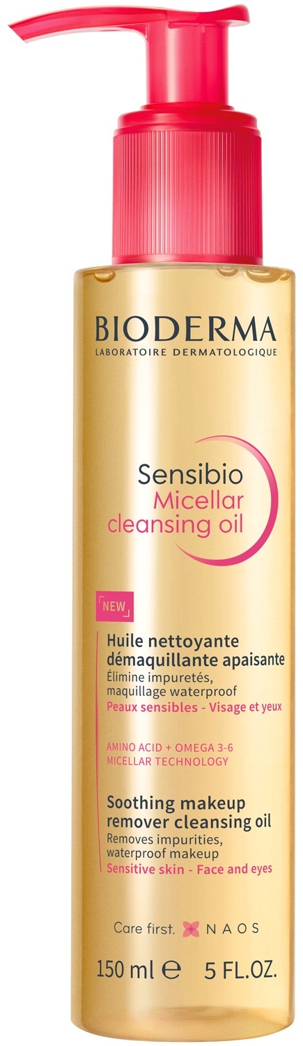 Купить Bioderma Sensibio Micellar Cleansing Oil масло для снятия ...