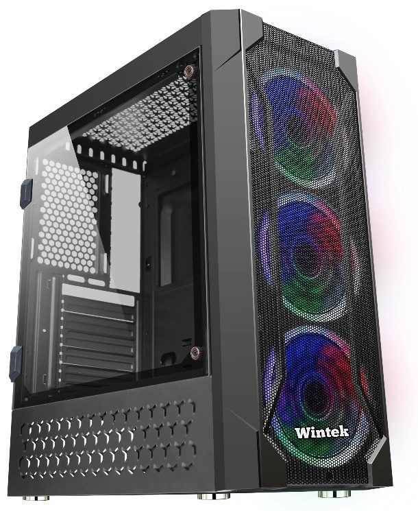Корпус Wintek Rainbow K106 TG черный