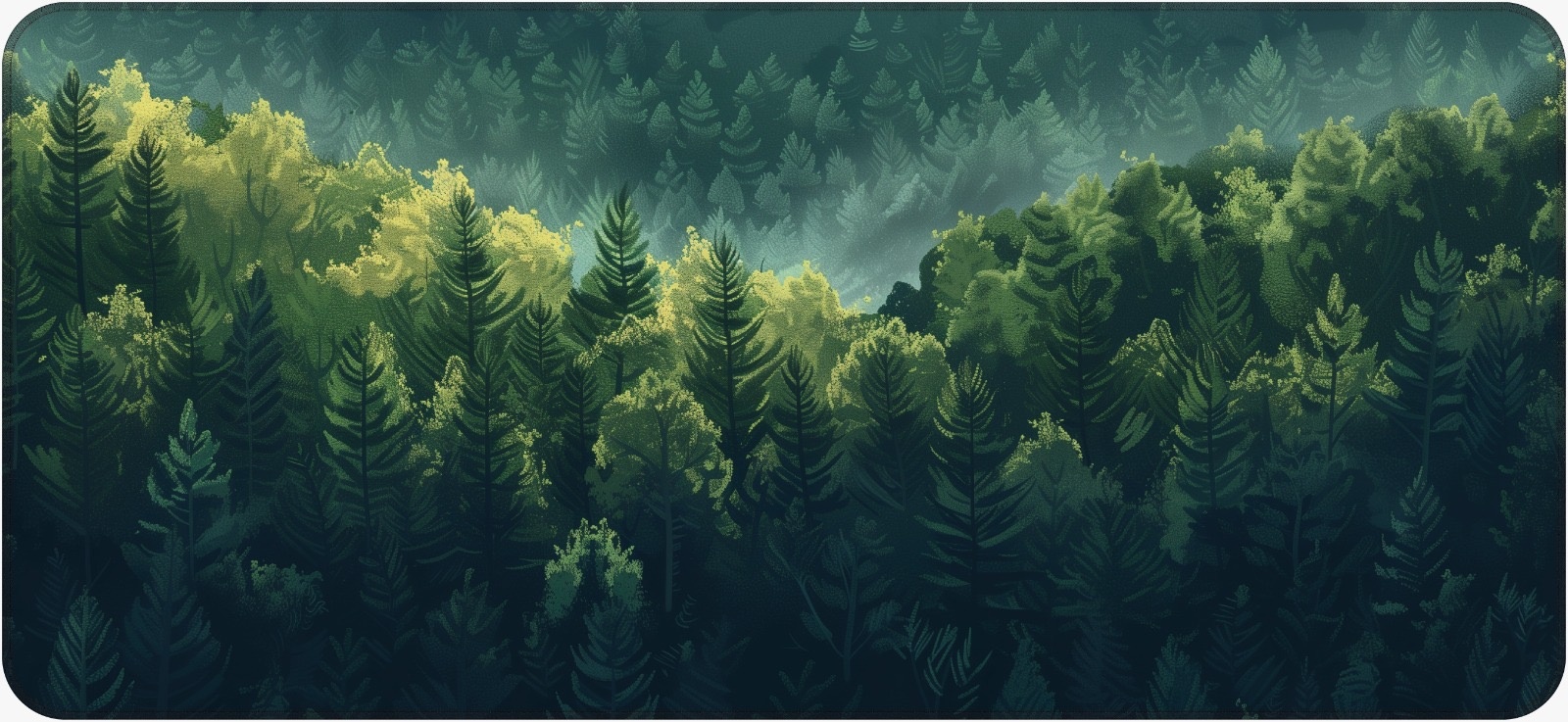 Коврик для мыши DART FOREST GREEN 900x400x3 мм рисунок