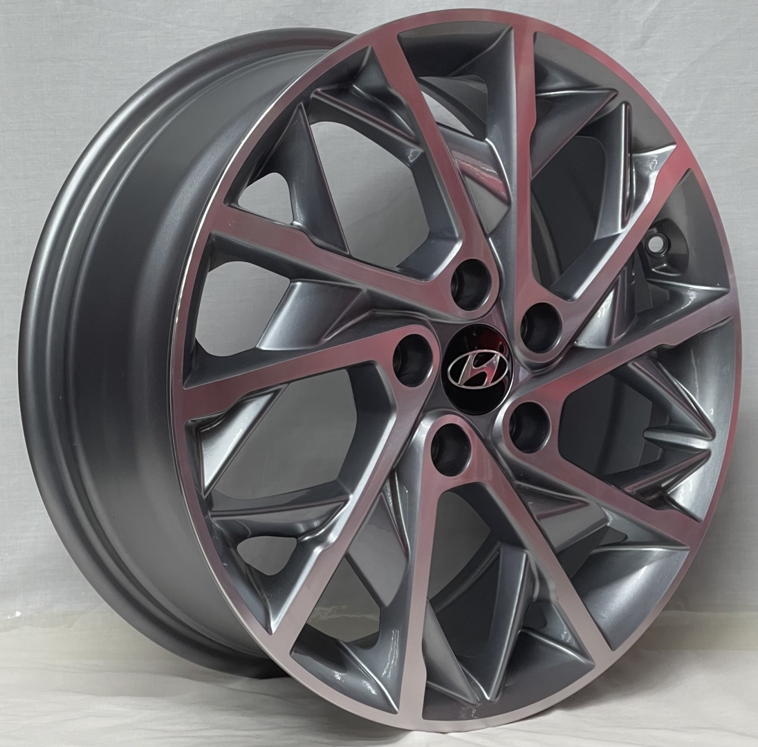 Bai Wheels 5394 7x17/5x114.3 D67.1 ET45 графит, серебристый