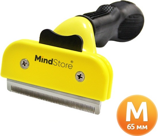 MindStore фурминатор M65 желтый
