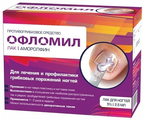 На ногах офломил. На ногах офломил