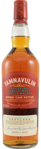 Виски Tamnavulin Speyside Malt Sherry Cask односолодовый 40% 0.7 л