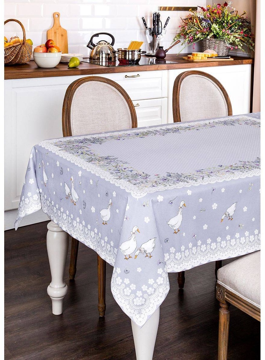 Скатерть Santalino 140x180 см, хлопок, 1 шт