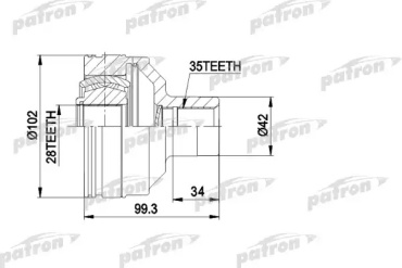 PATRON шрус PCV5013