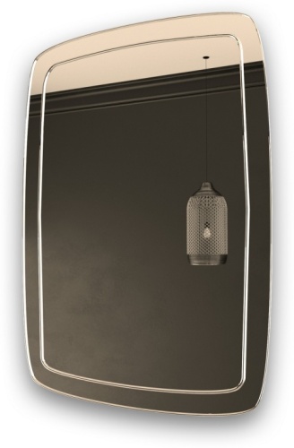 Зеркало настенное Mixline 45x75 см