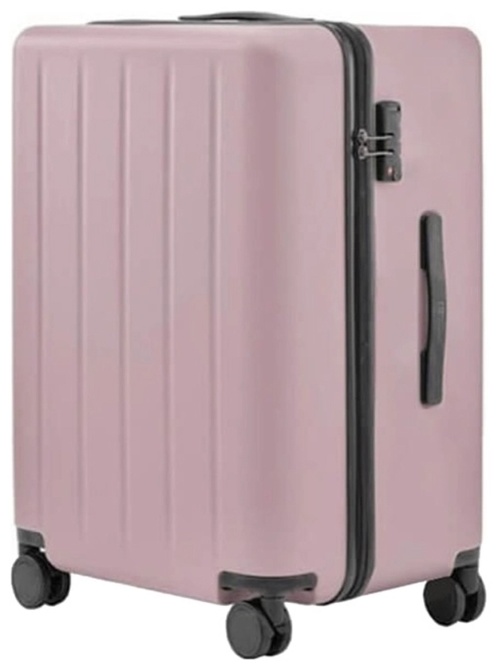 Чемодан NinetyGo Danube MAX luggage 26 поликарбонат 96 л розовый
