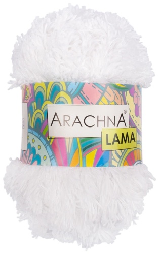 Моток ARACHNA LAMA53 белый 100 м 200 г