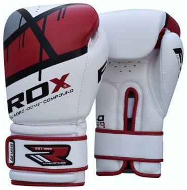 Боксерские перчатки RDX 12 oz красный
