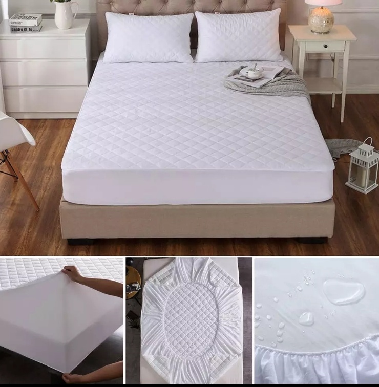 Textile Karaganda Непромокаемый 180x200 белый