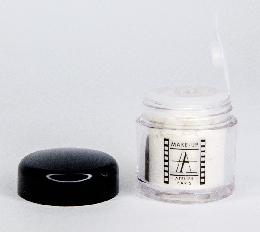 Пудра Make-Up Atelier Paris Pearl Powder рассыпчатая White Orange светло-бежевый