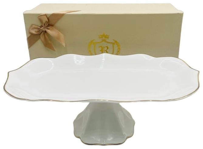 Блюдо ROYAL CROWN 35х18 см, фарфор, 1 шт