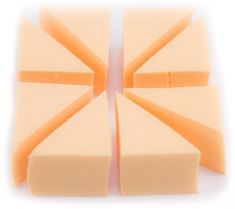 Make-Up Atelier Paris спонж плоский MakeUp Sponge латекс 8 шт