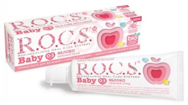 R.O.C.S. зубная паста Baby Нежный уход яблоко 45 г