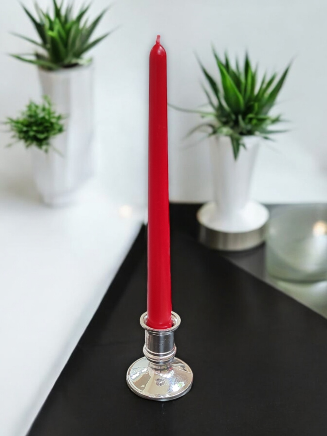 Декоративная свеча Red Cherry R-77 25 см, 1 шт