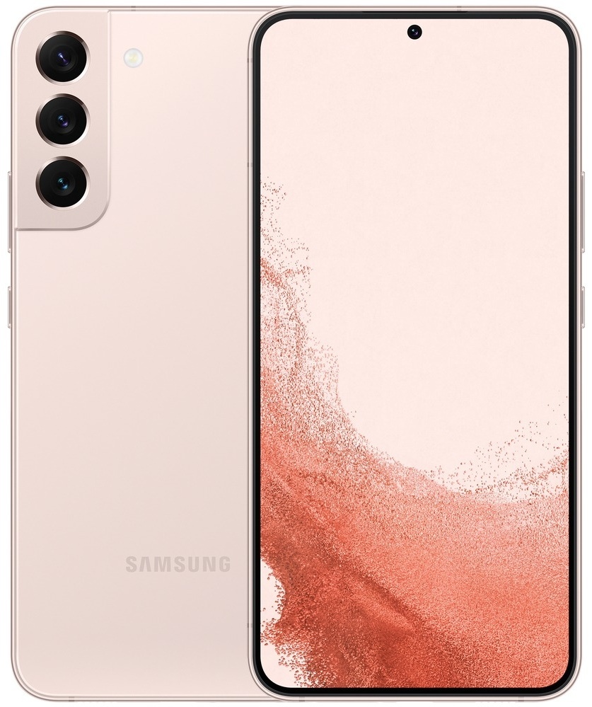 Смартфон Samsung Galaxy S22 8 ГБ/256 ГБ розовый