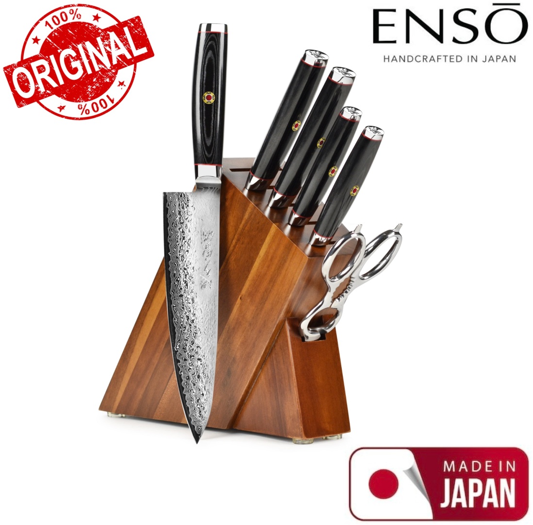 Универсальный ENSO Japan SG2, лезвие: дамасская сталь 5 шт