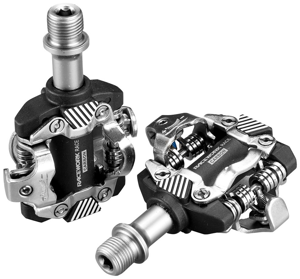 Купить Педали Контактные Pedales RACEWORK MTB X M8100 Carbon ...