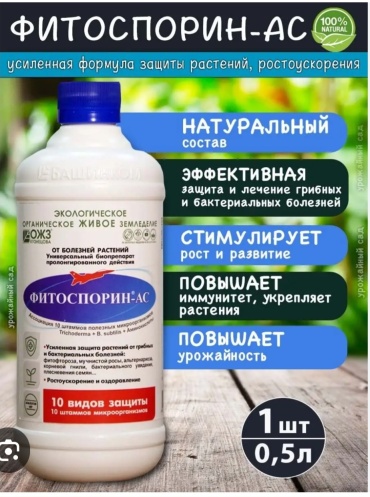 БашИнком жидкость ФИТОСПОРИН АС л кг