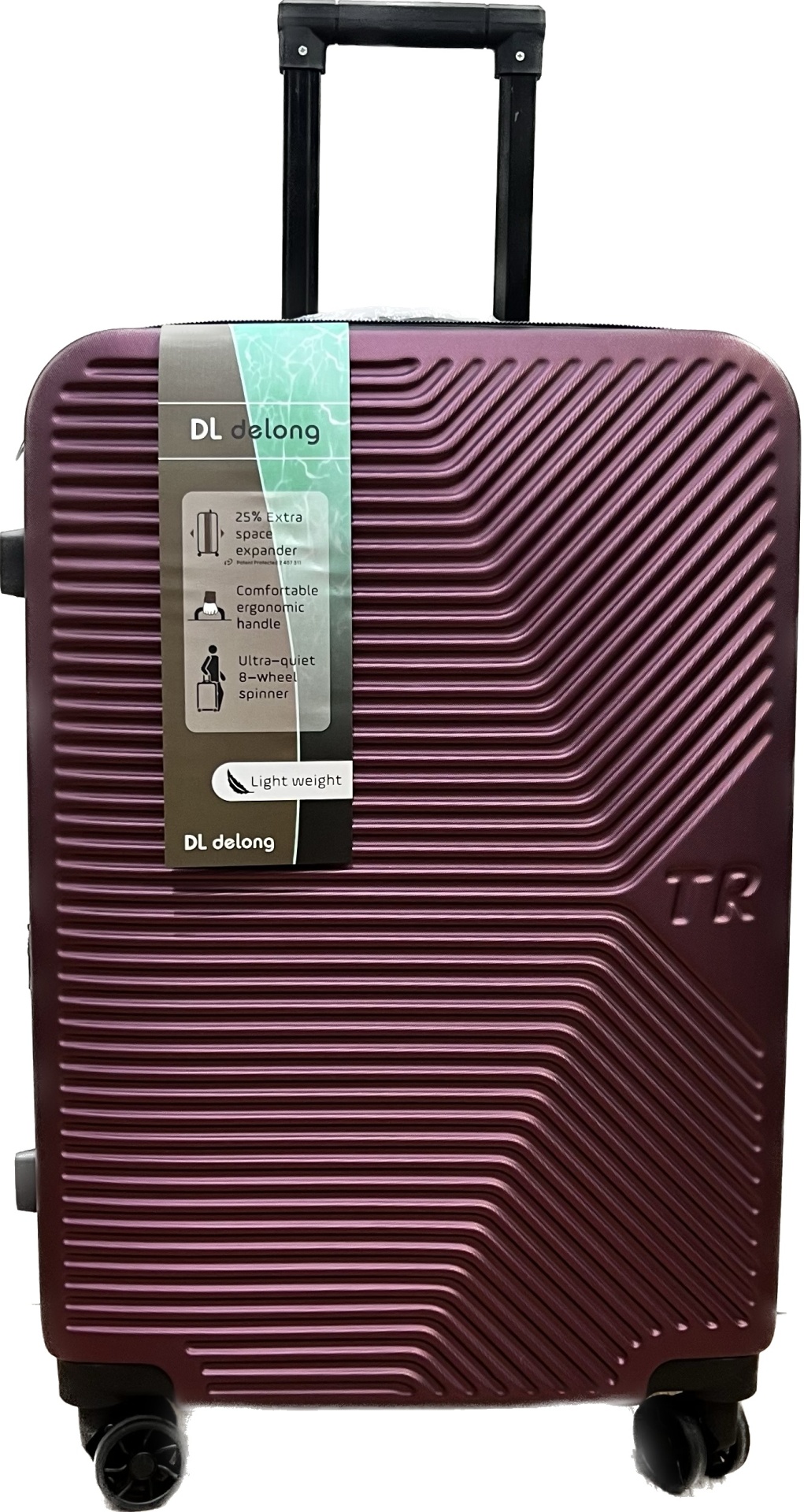 Купить Чемодан DL Delong TR ABS-пластик 65 л бордовый в кредит в Алматы ...