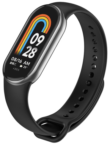 Ремешок MindStore для Xiaomi Mi Band 8, Mi Band 9, Smart Band 10 черный