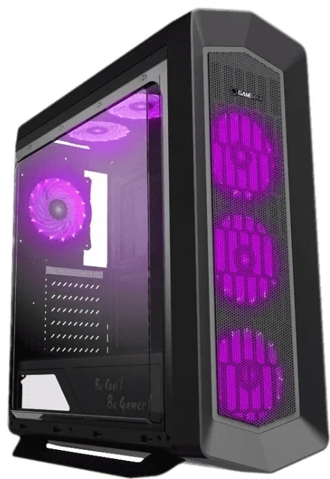 Корпус Game Max G516 Asgard RGB черный
